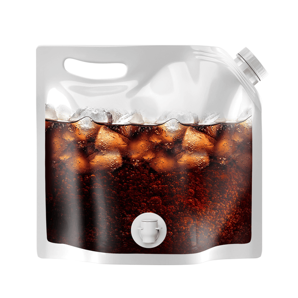 Clear 1 Gallon Beverage Bag with Spigot $0.99/Each (Case of 150)