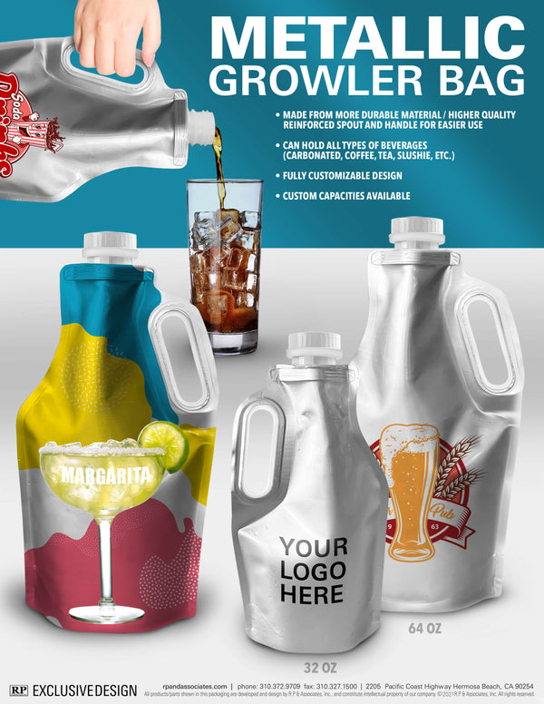 Growler Bag $0.89 (Case of 100)